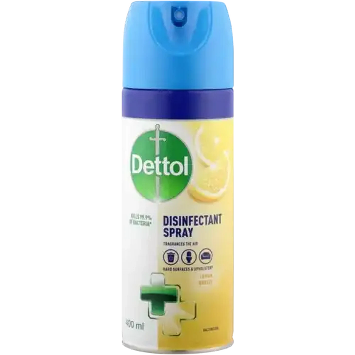 Image of Dettol Lemon Breeze Disinfectant Spray Aerosol 400ml
