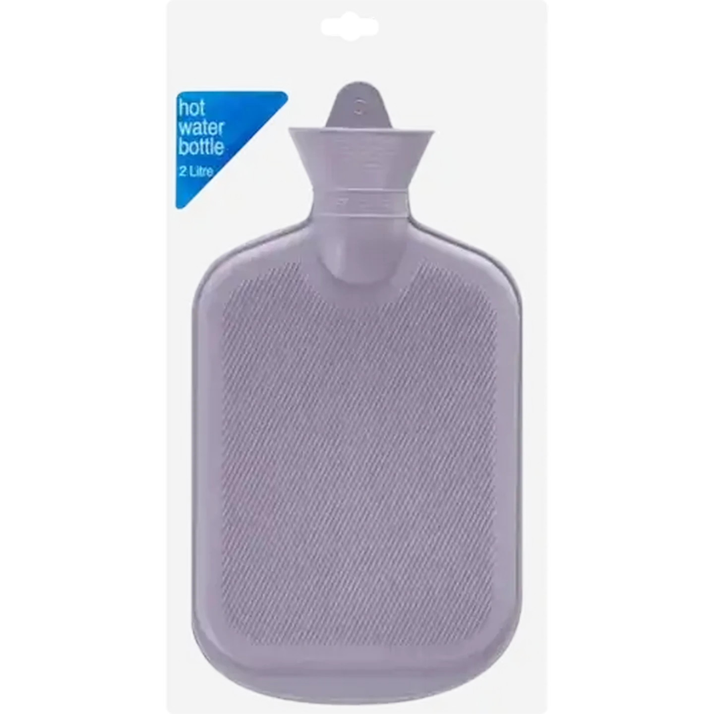 Image of Purple Rubber Hot Water Bottle 2L
