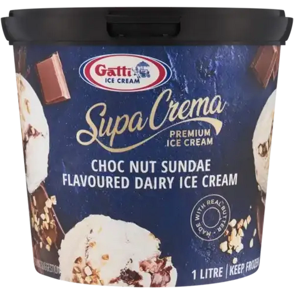 Checkers Sixty60 | Gatti Ice Cream Supa Crema Choc Nut Sundae