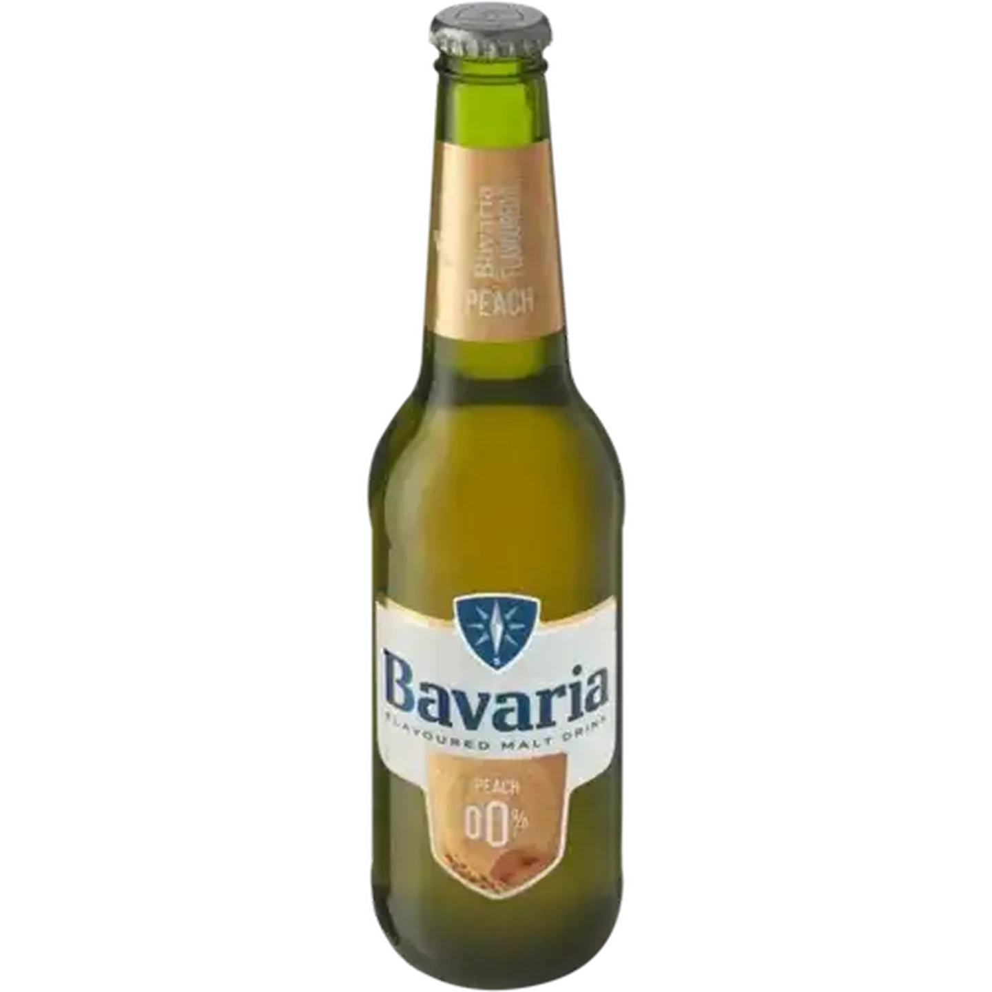 Image of Bavaria smalt Peach Flavoured Non-Alcoholic Malt Drink 340ml
