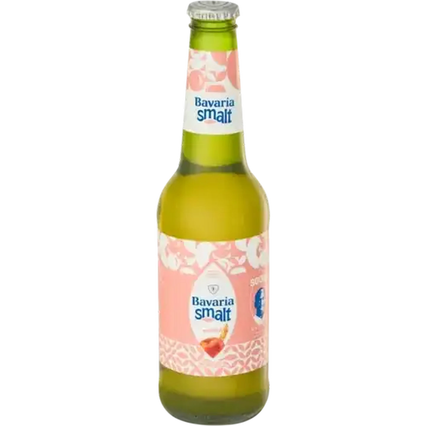 Image of Bavaria smalt Peach Flavoured Non-Alcoholic Malt Drink 340ml