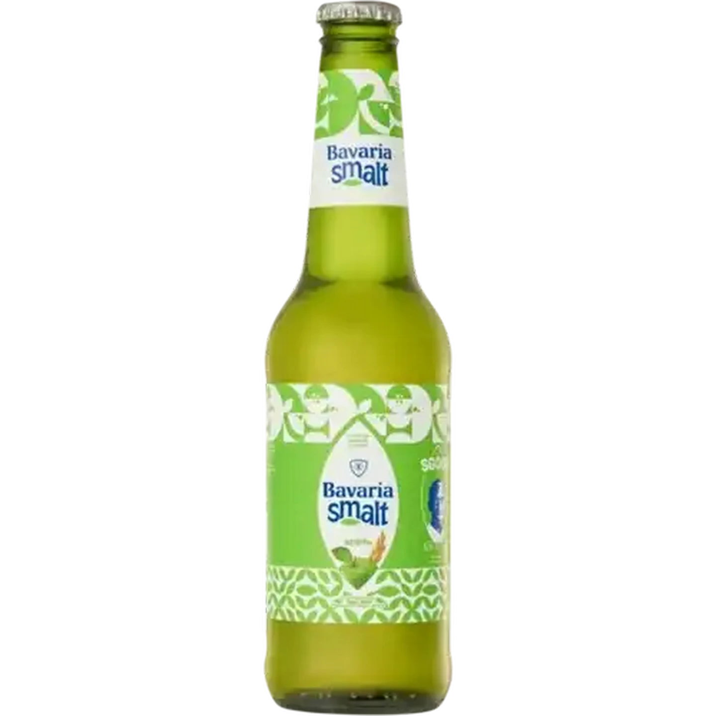 Image of Bavaria smalt Apple Flavoured Non-Alcoholic Malt Drink 340ml