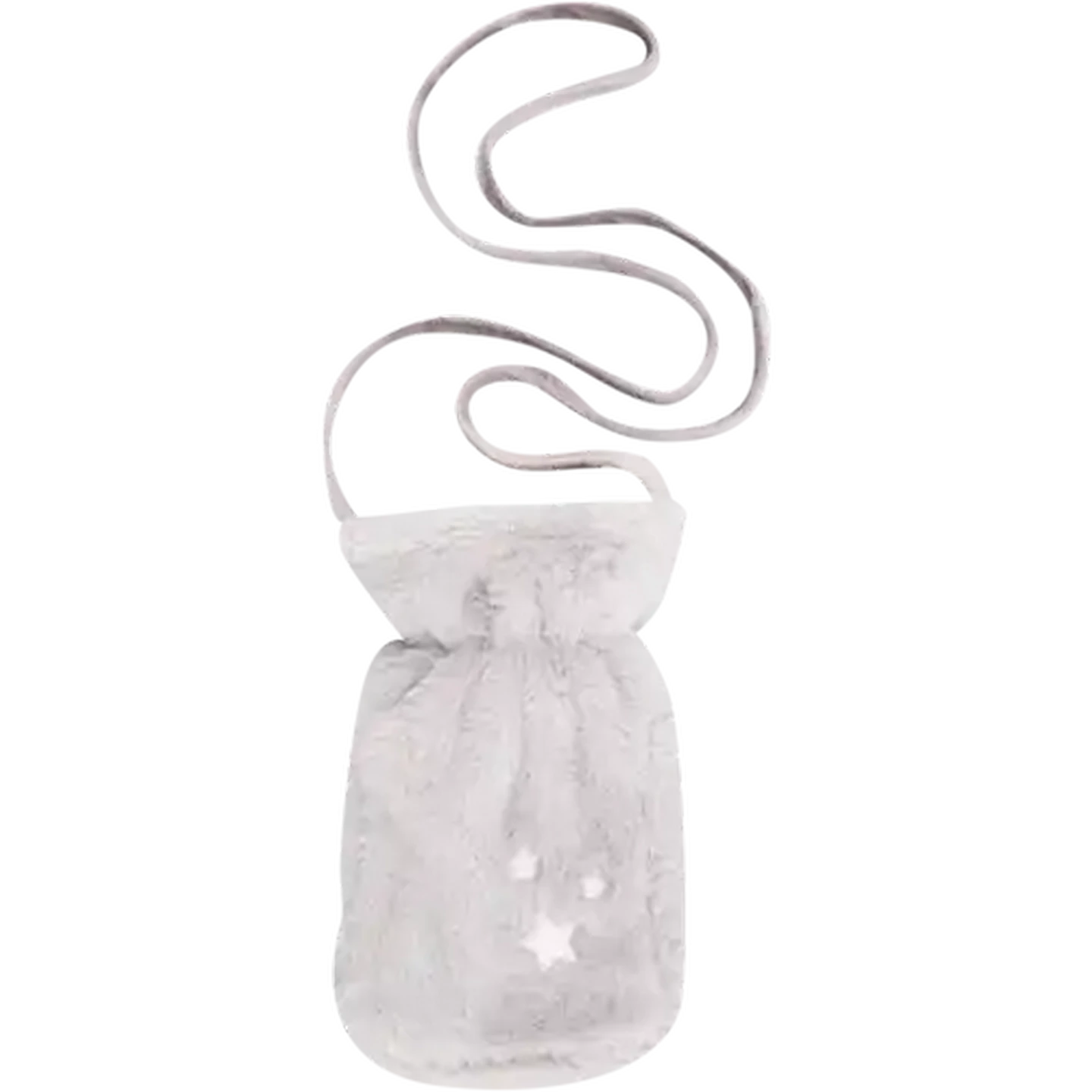 Image of Hot Water Bottle With Grey Bunny Cover 350ml
