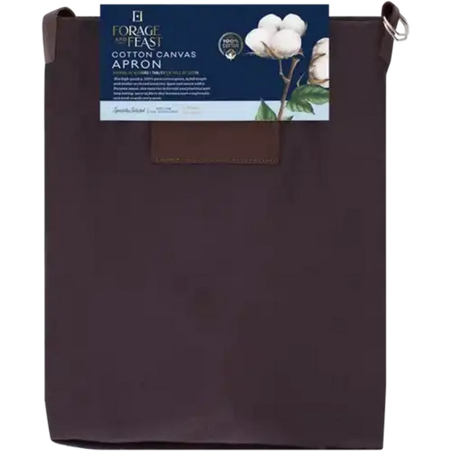 Image of Forage And Feast Cotton Canvas Apron