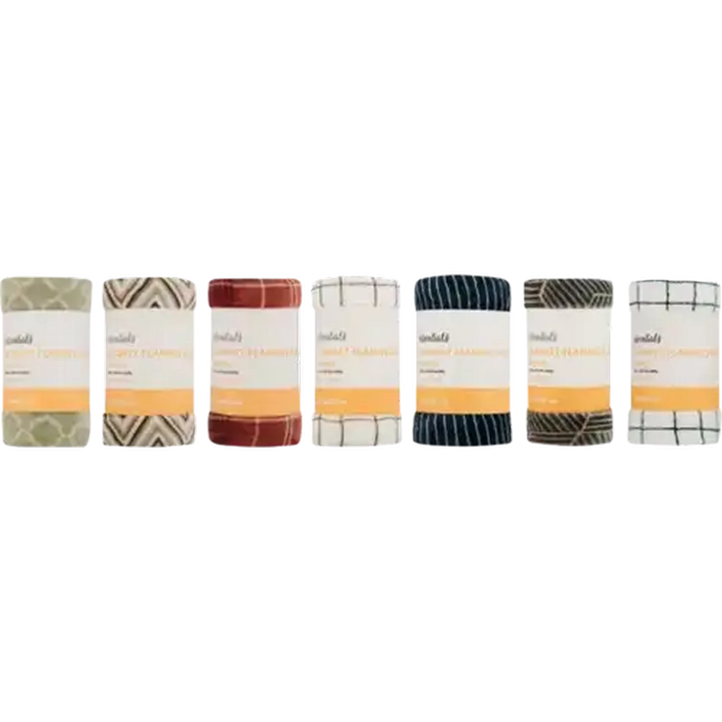 Image of Essentials Printed Flannel Fleece Blanket 150 x 200cm (Design May Vary)