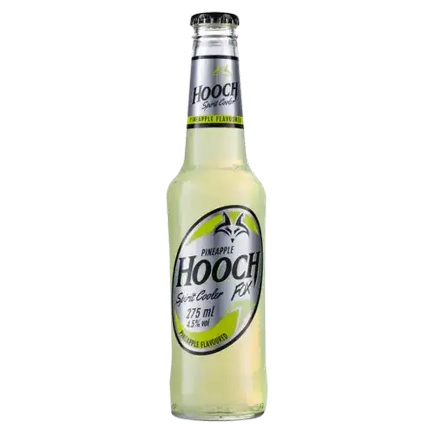 新品未開封 廃盤 GRAPEVINE Cold beer, hot Spring Shoprite ZA | Hooch Fox Pineapple Flavoured Spirit Cooler Bottle 275ml