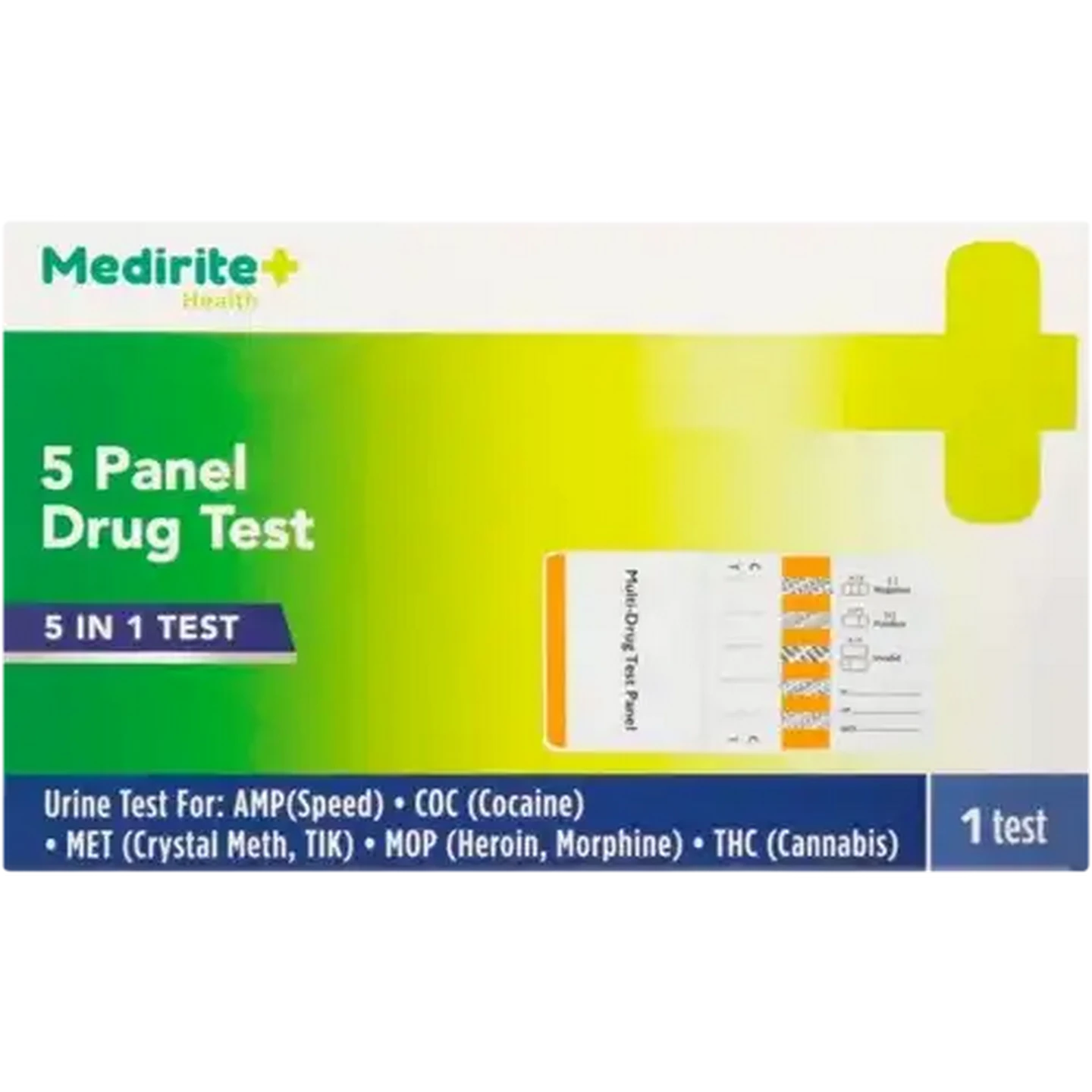 Image of Medirite 5 Panel Drug Test