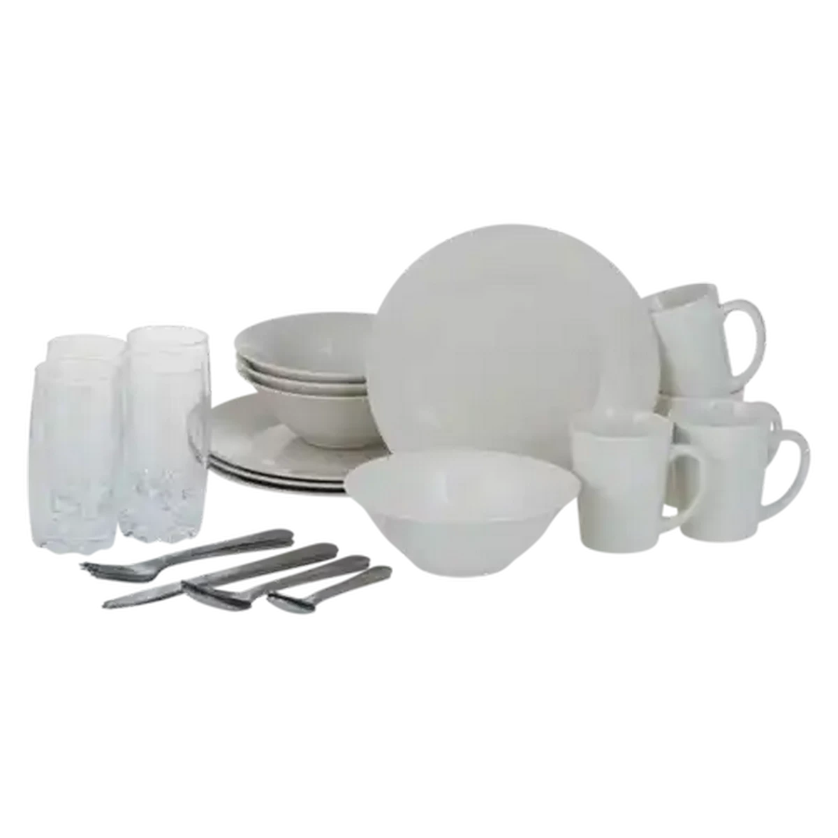 Lurker of Chalice「s/t」「Tellurian〜」2枚セット Checkers Sixty60 | White Porcelain Starter Kit Dinner Set 32-Piece