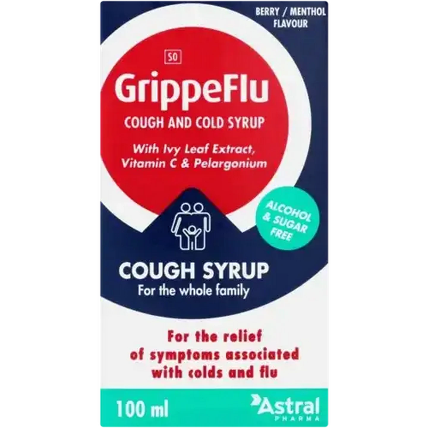 Image of GrippeFlu Cough & Cold Syrup 100ml