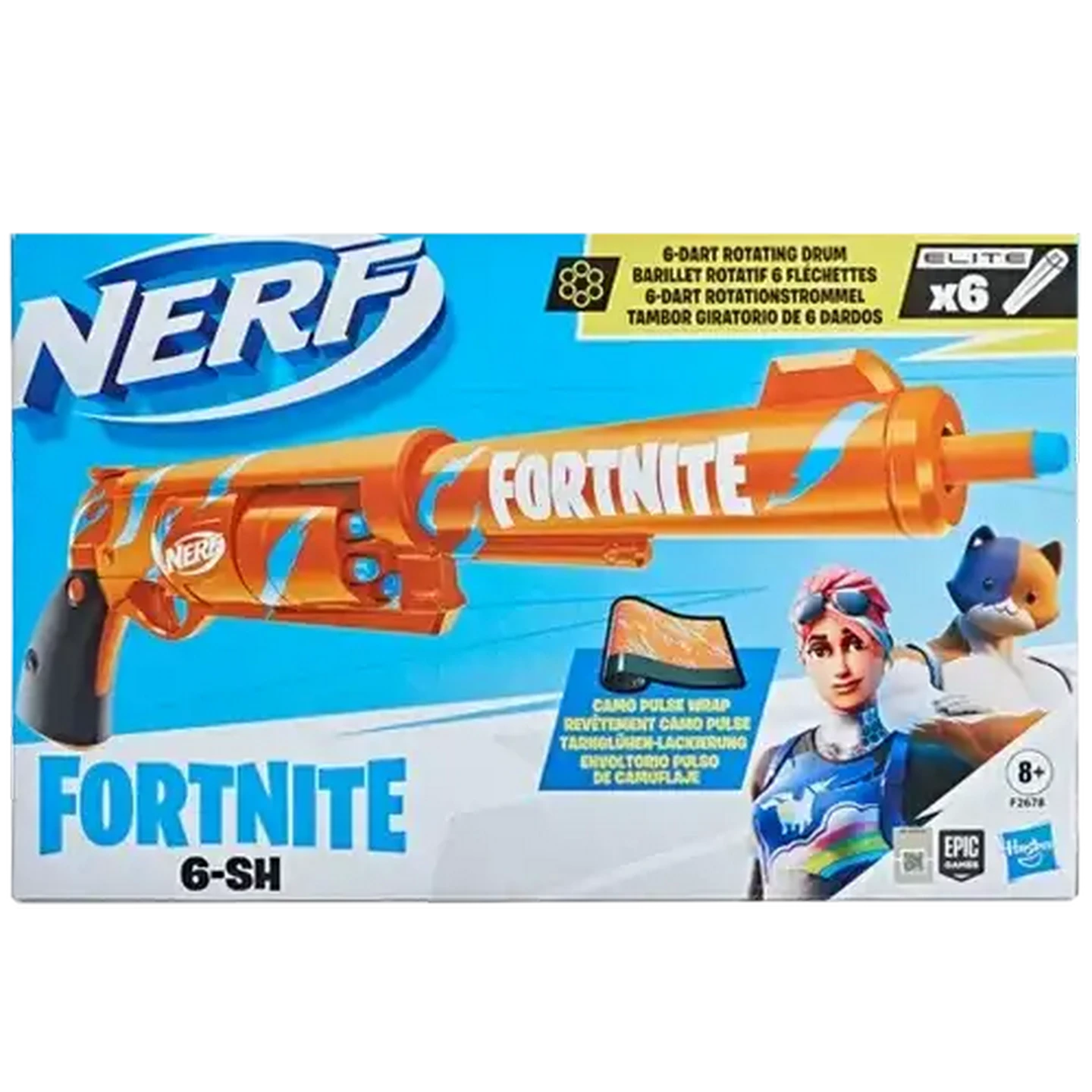 Checkers Sixty60 | Nerf Fortnite 6-SH Elite Dart Blaster Toy