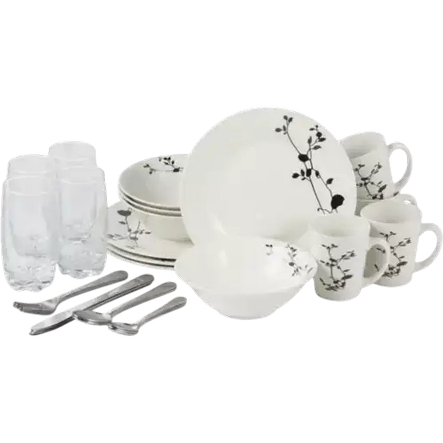Checkers Sixty60 | White Porcelain Dinner Starter Kit 32-Piece