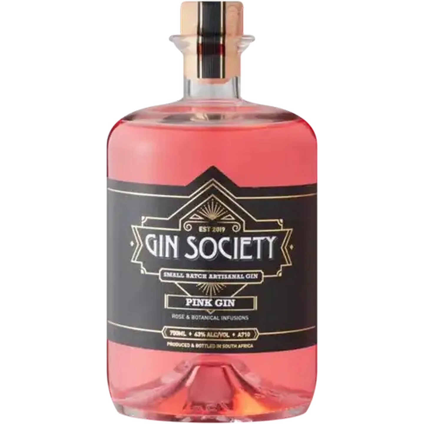 Image of Gin Society Pink Gin Bottle 750ml