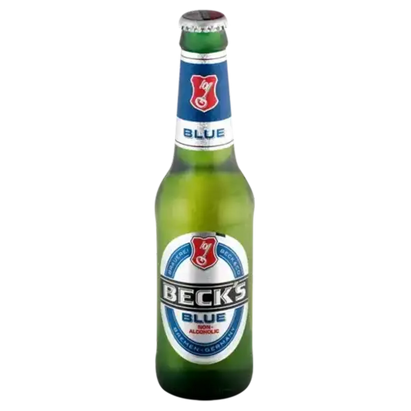 Image of Beck's Blue Non-Alcoholic Beer Bottle 330ml
