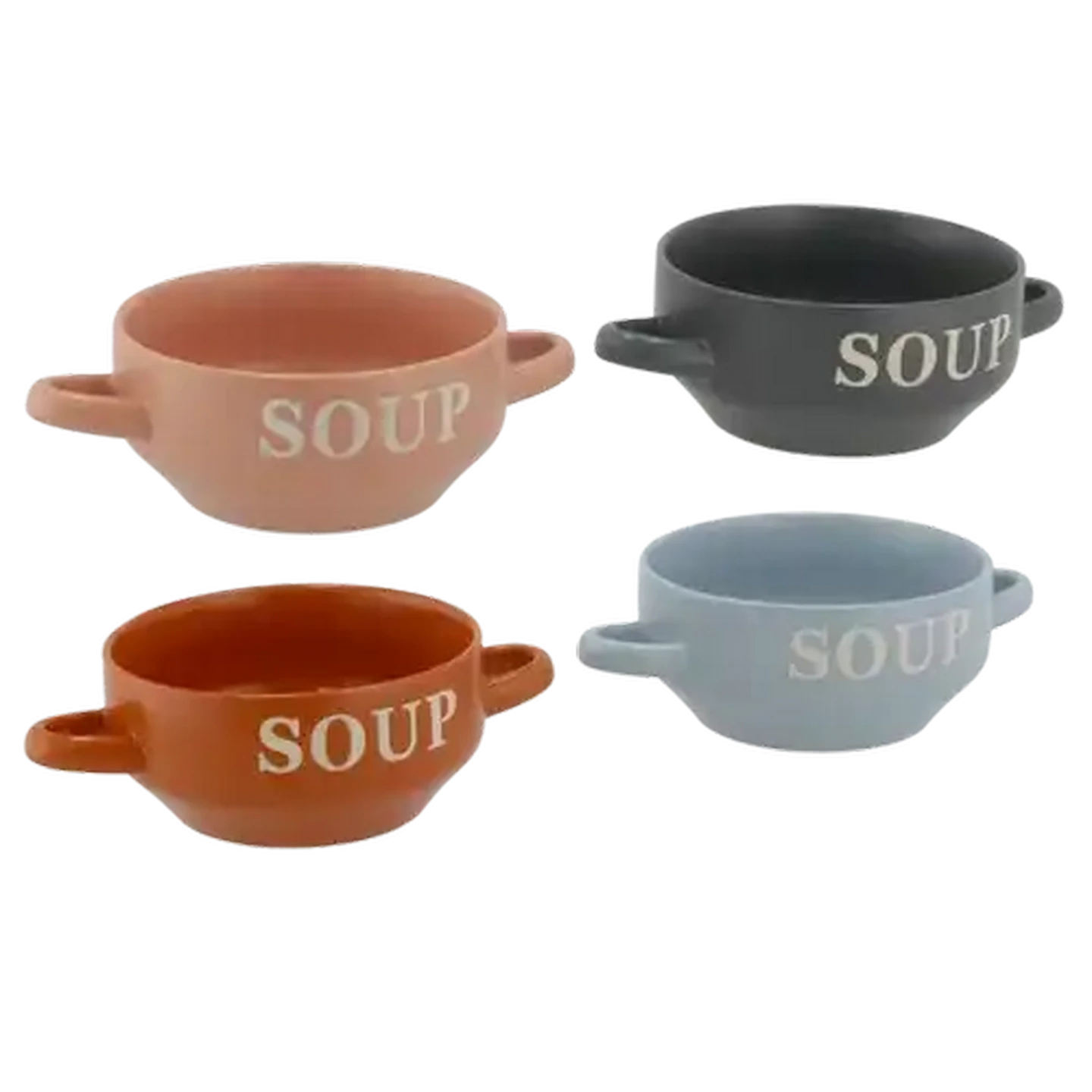 Image of Natural Soup Bowl (Colour May Vary)