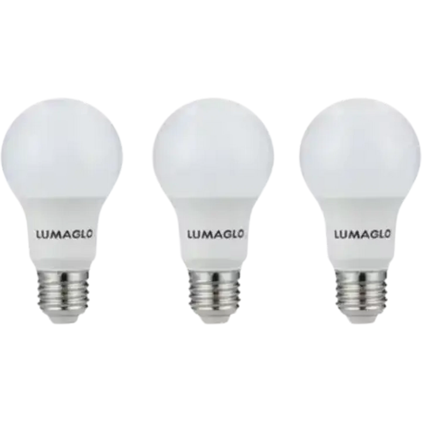 Image of Lumaglo Warm White A60/E27 LED Bulb Screw-in Globe 9W 3 Pack
