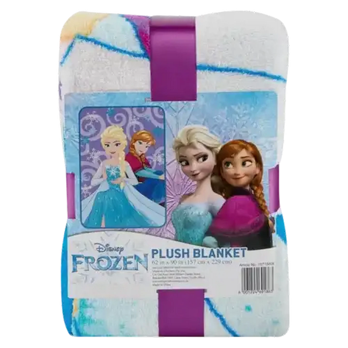 Image of Essentials Disney Frozen Plush Blanket 157 x 229cm