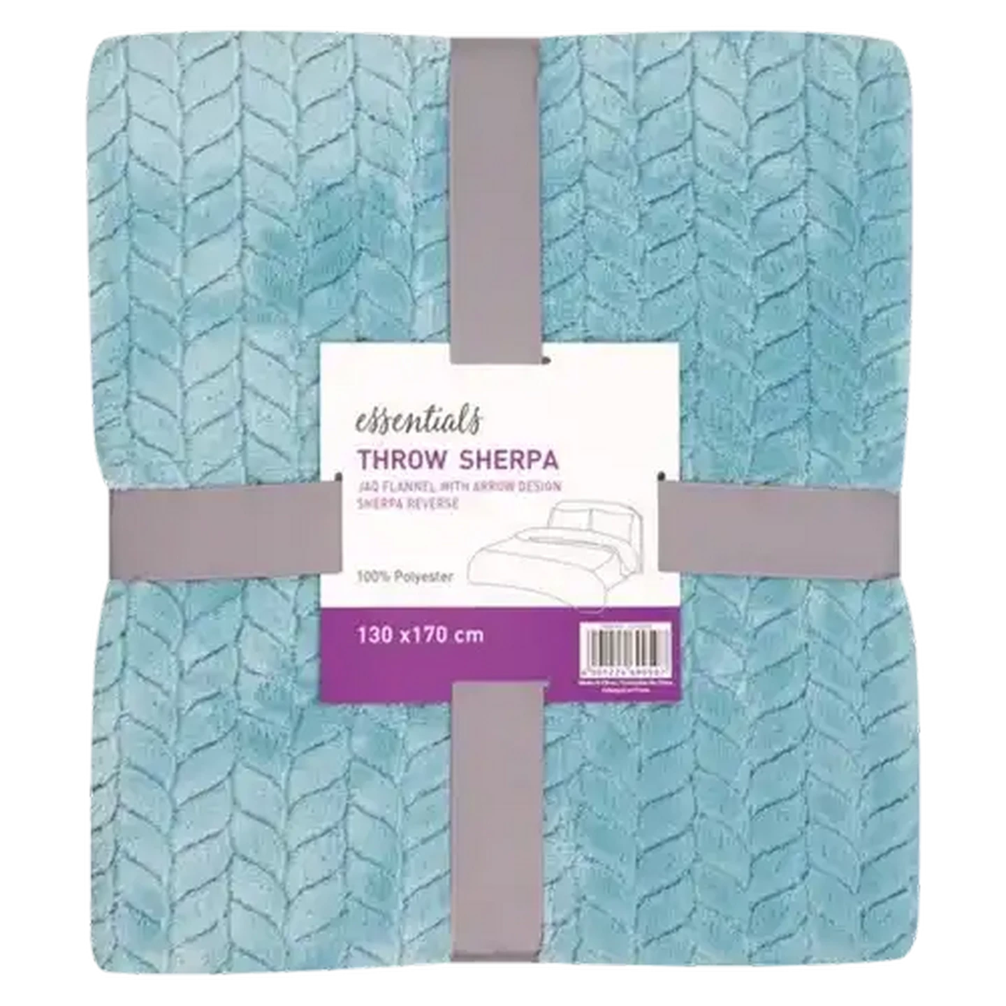 Image of Essentials Reverse Throw Sherpa 130 x 170cm