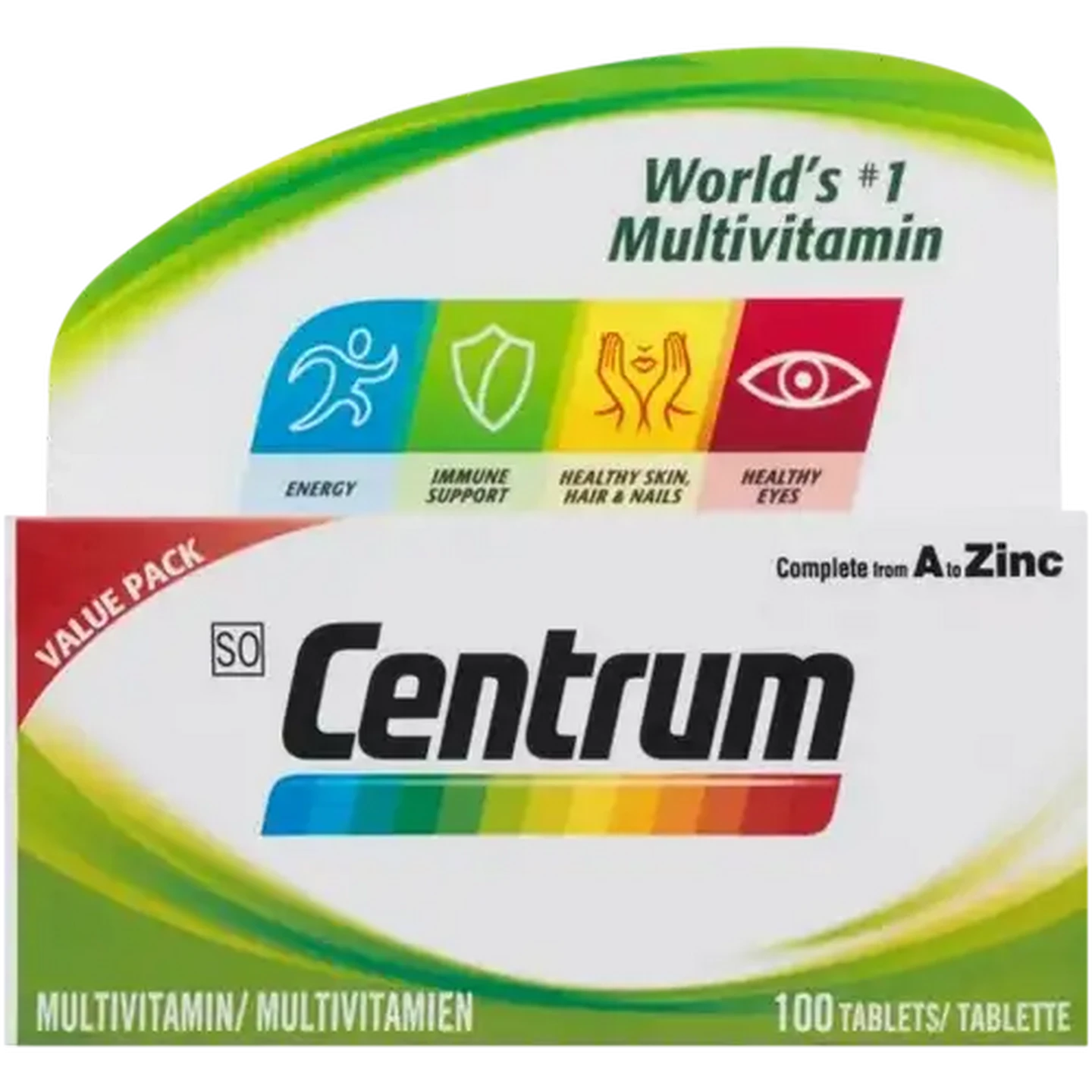 Image of Centrum Multivitamin Tablets 100 Pack
