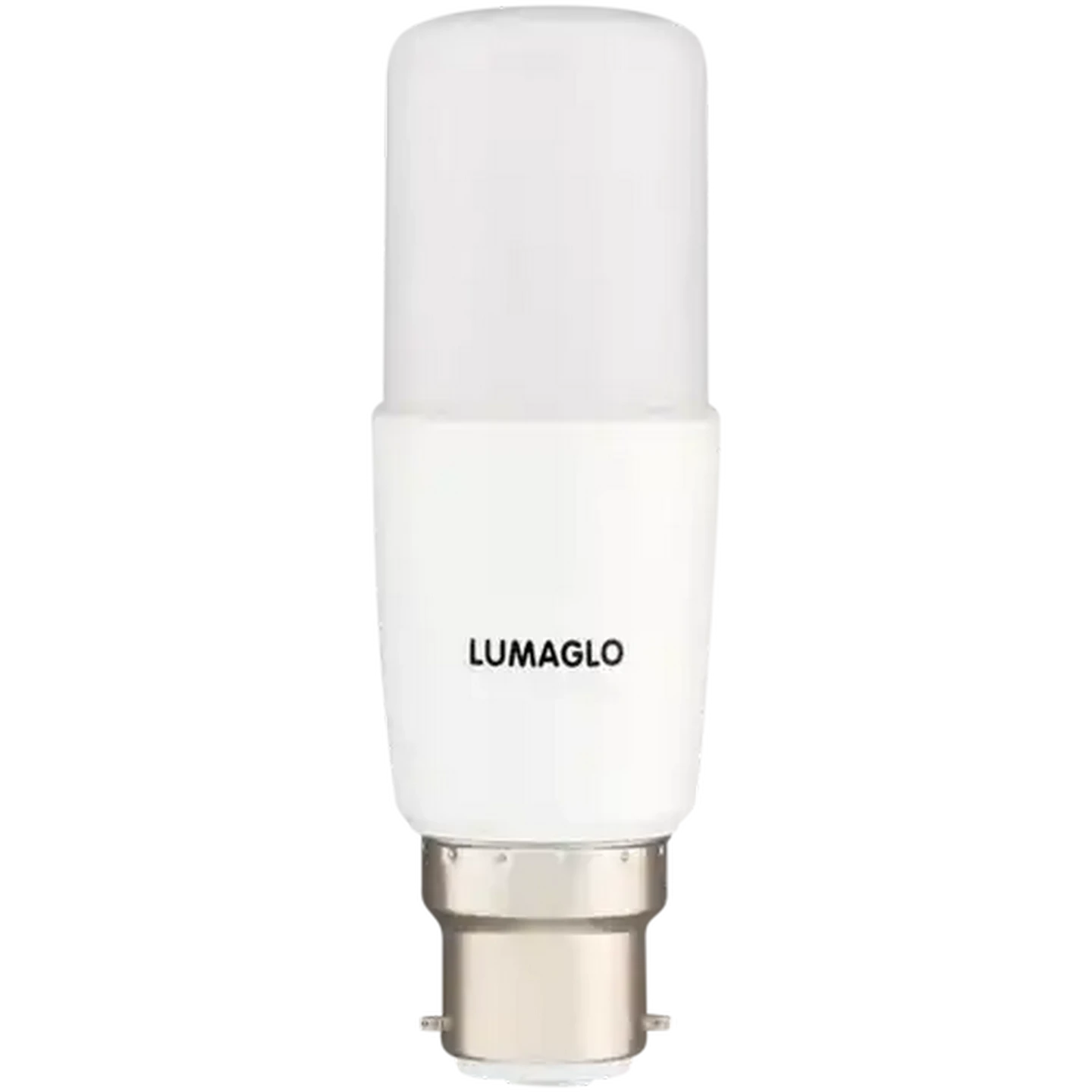 Image of Lumaglo Warm White B22 LED Stick Bayonet Globe 8W