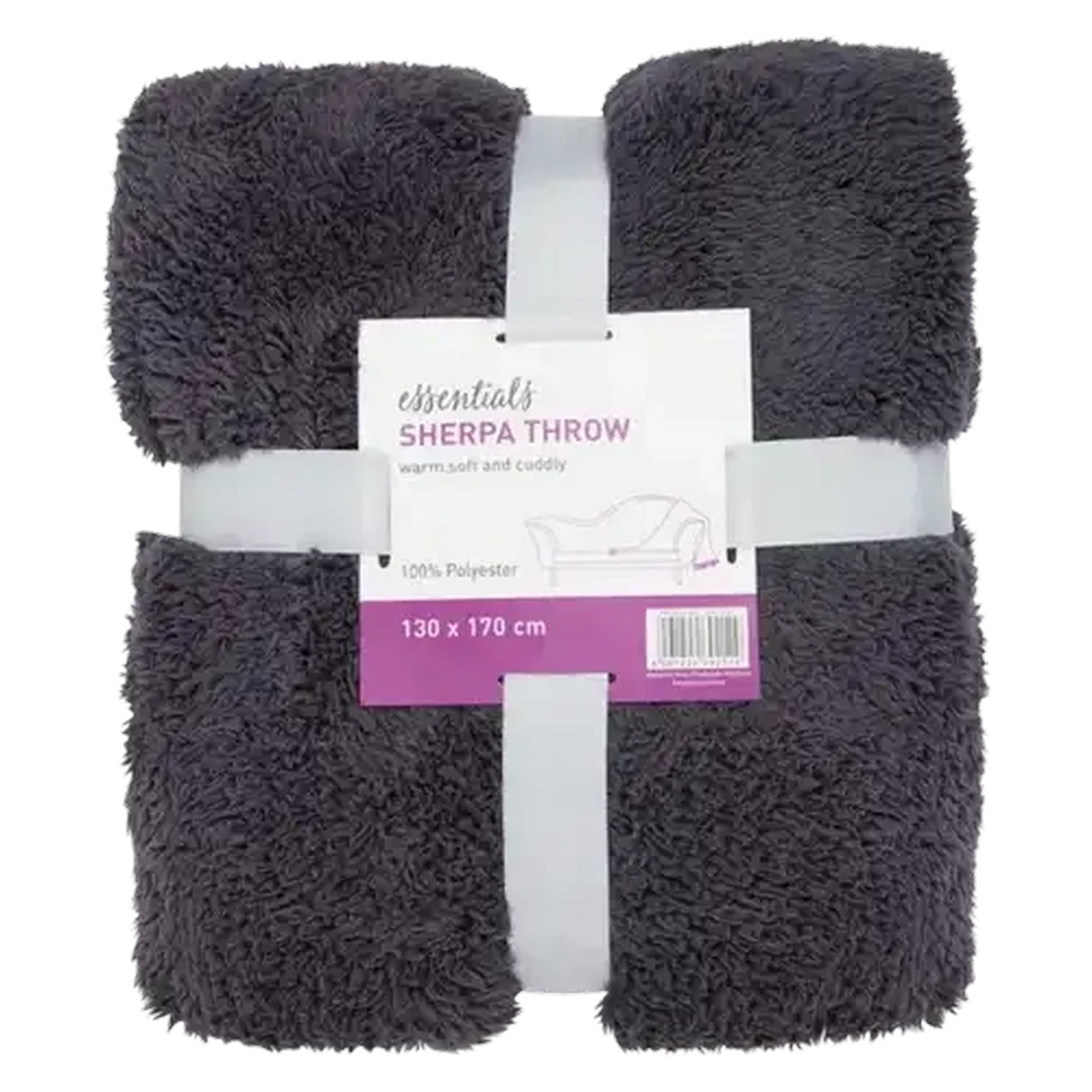 Image of Essentials Throw Sherpa 130 x 170cm
