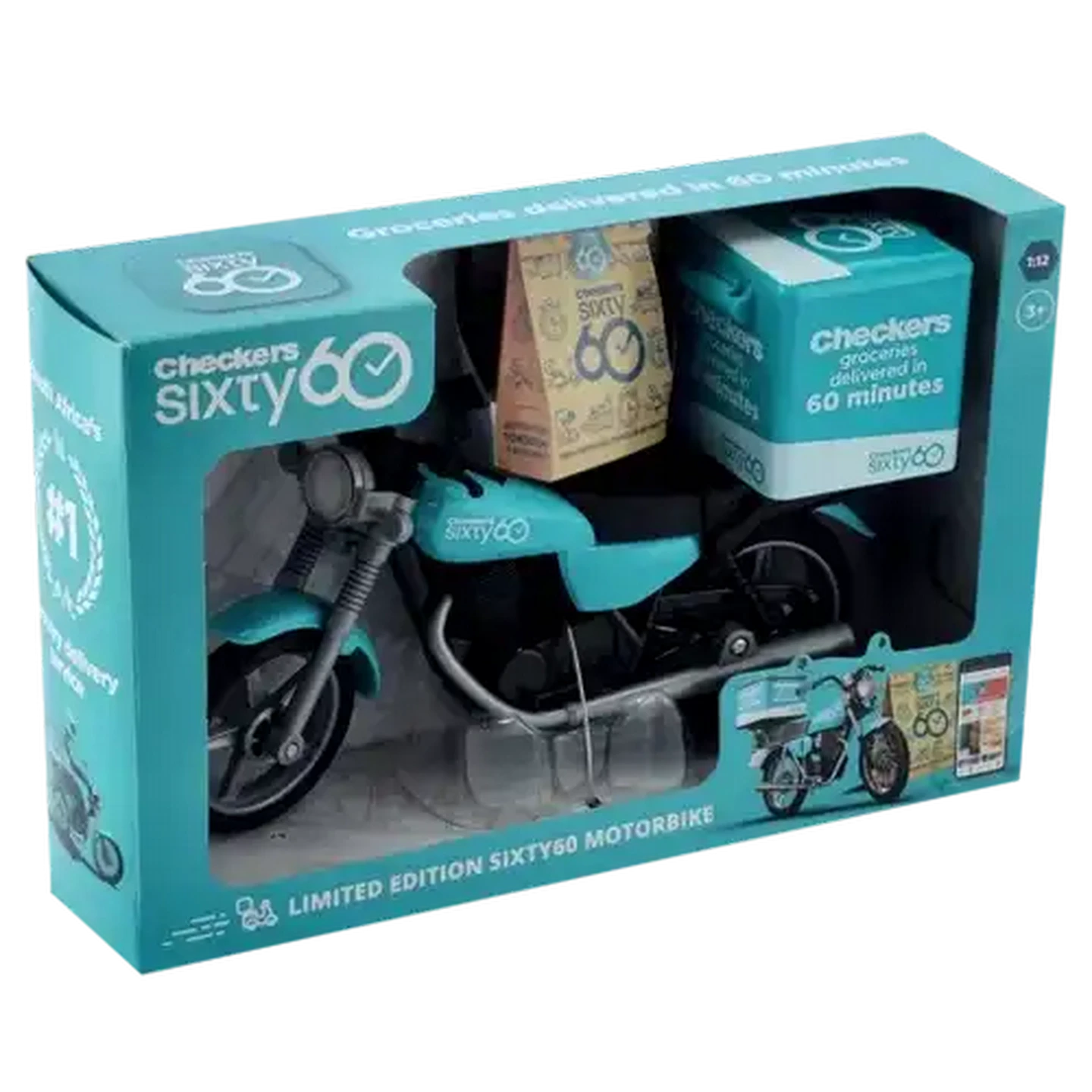 ★新品未開封★未使用THE CHECKERS 80's COMPLETE BOX Checkers Sixty60 | Sixty60 Limited Edition Motorbike 1:12