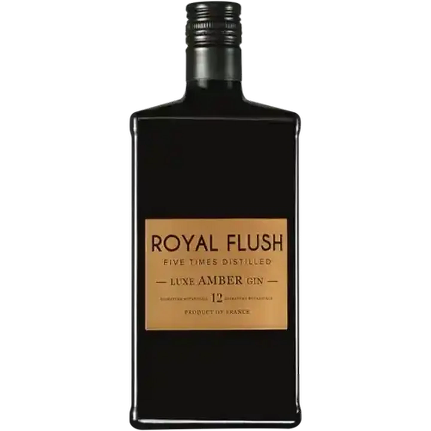 Image of Royal Flush Luxe Amber Gin Bottle 750ml