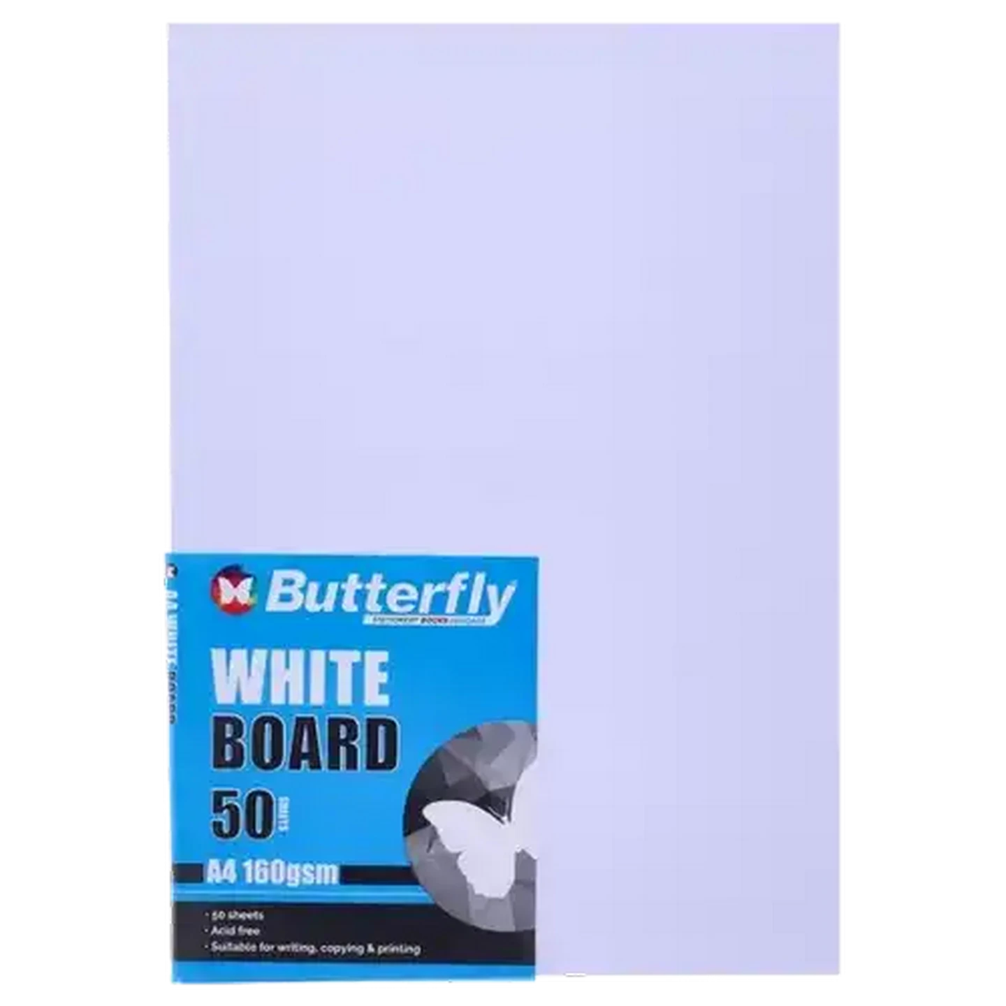 Image of Butterfly Empire A4 160gsm White Boards 50 Pack