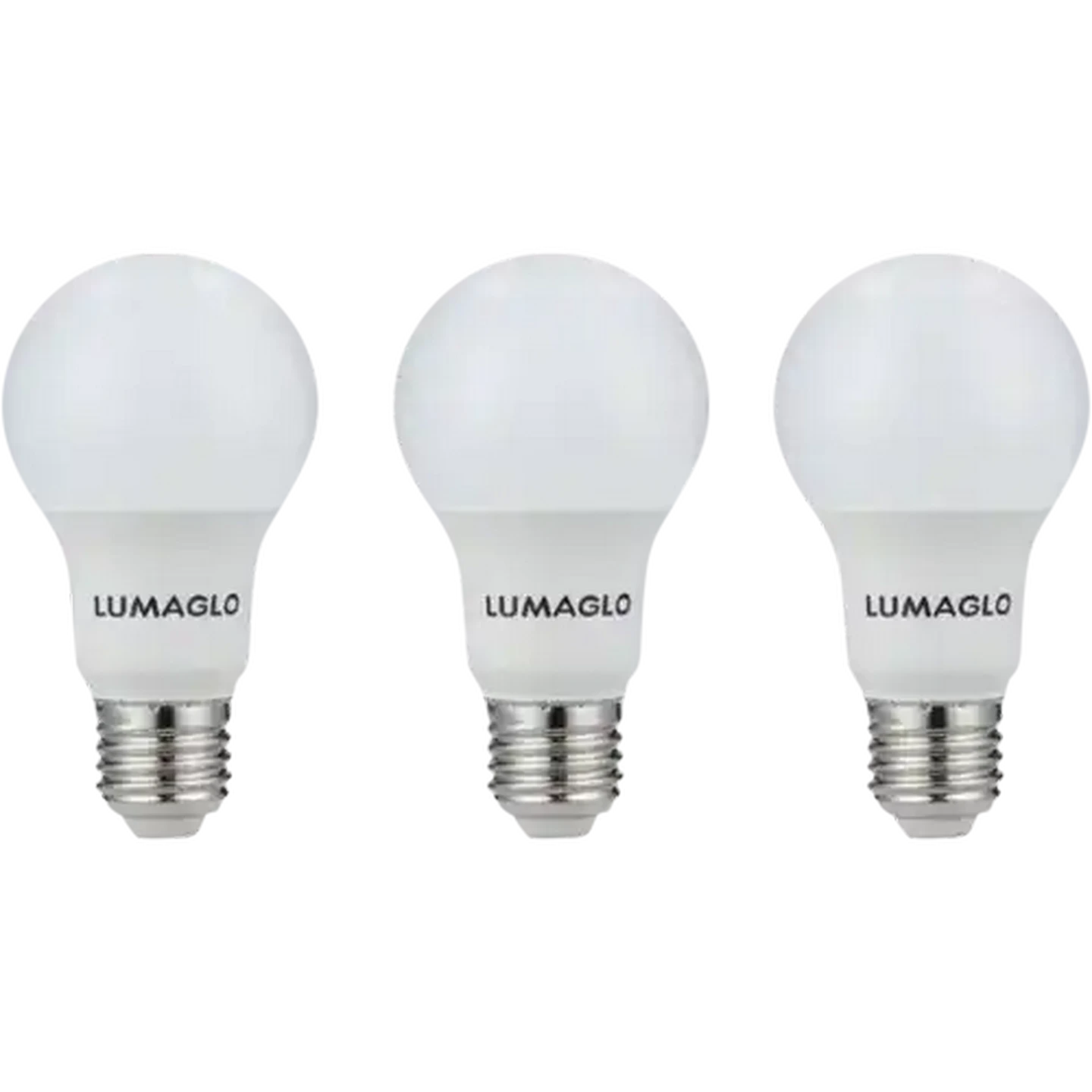Image of Lumaglo Cool White CLA/E27 LED Screw-in Globe 9W 3 Pack