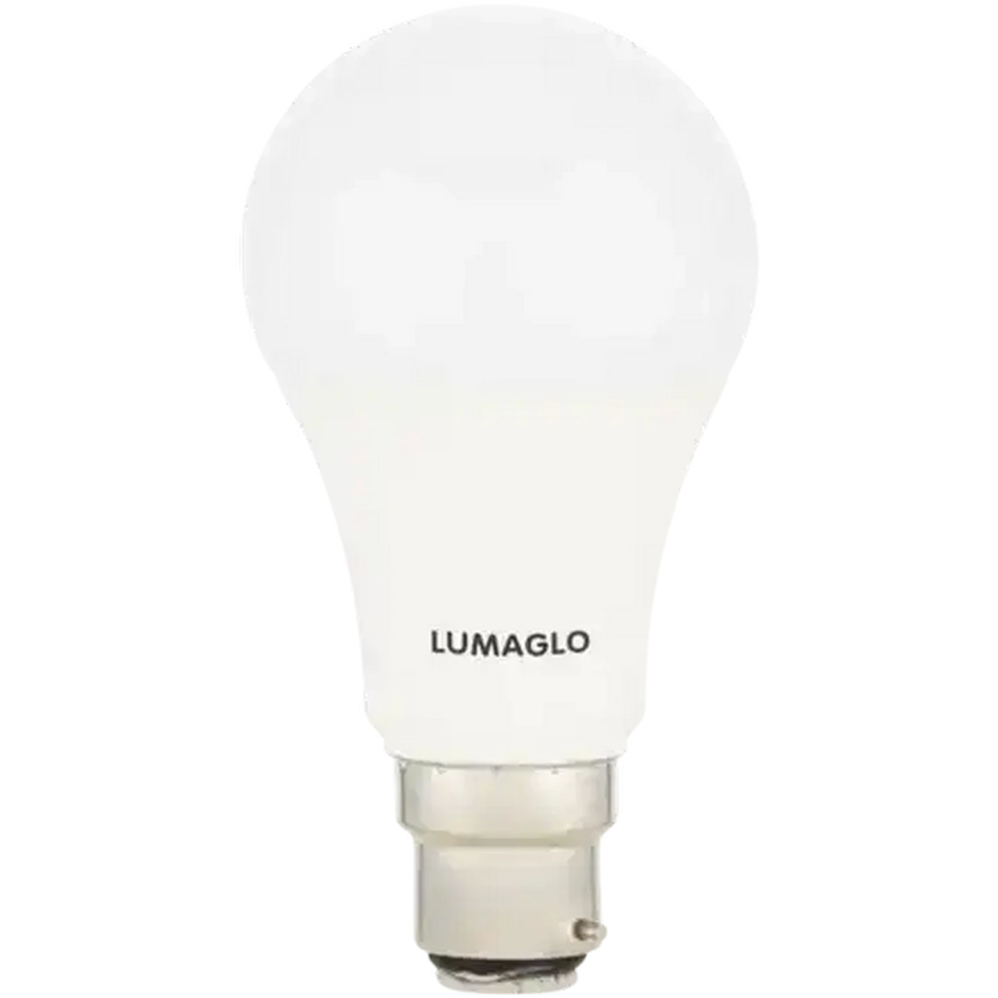 Image of Lumaglo Cool White A60/B22 3 Level Dimmer LED Light Bulb Bayonet Globe 8.5W