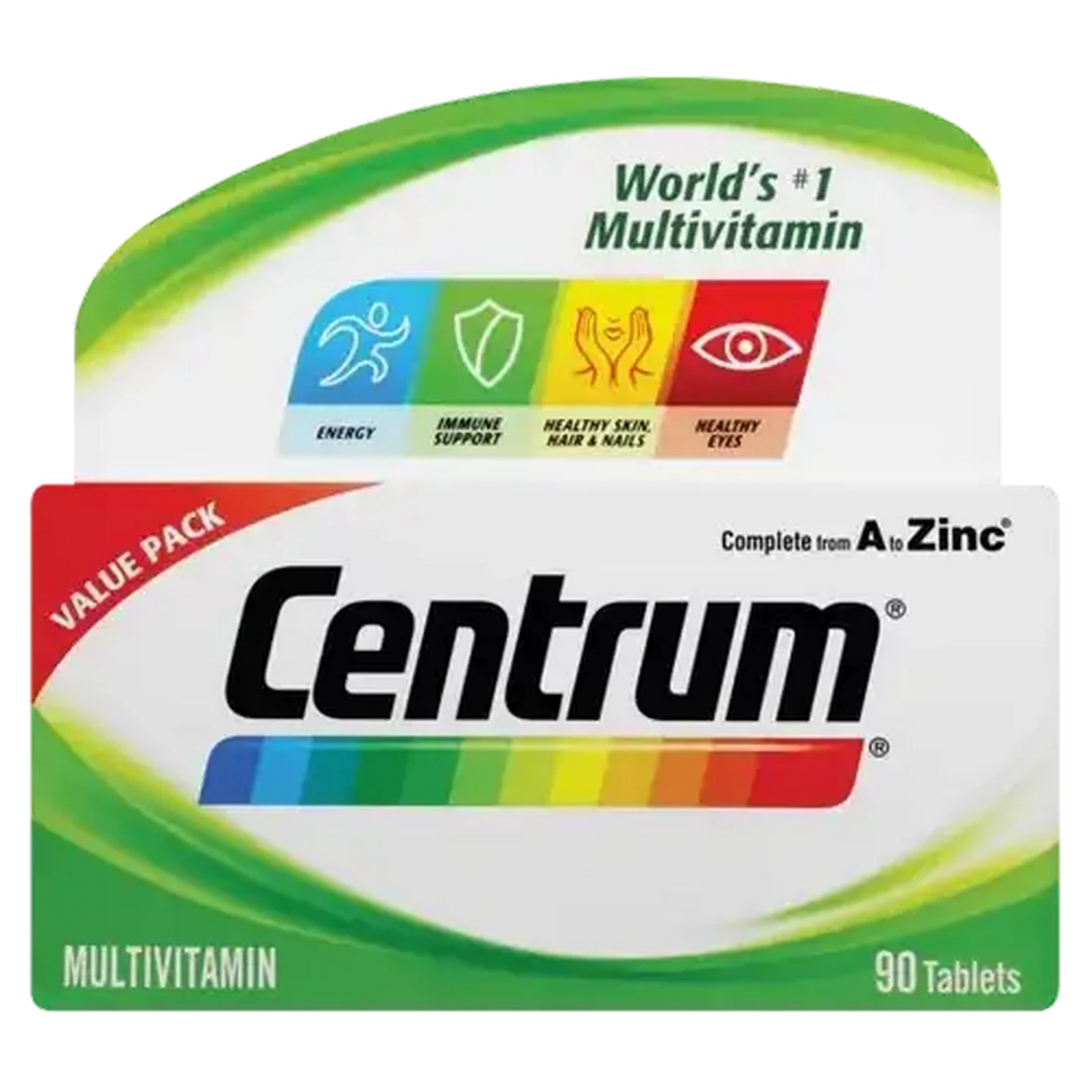 Image of Centrum Multivitamin Tablets 90 Pack