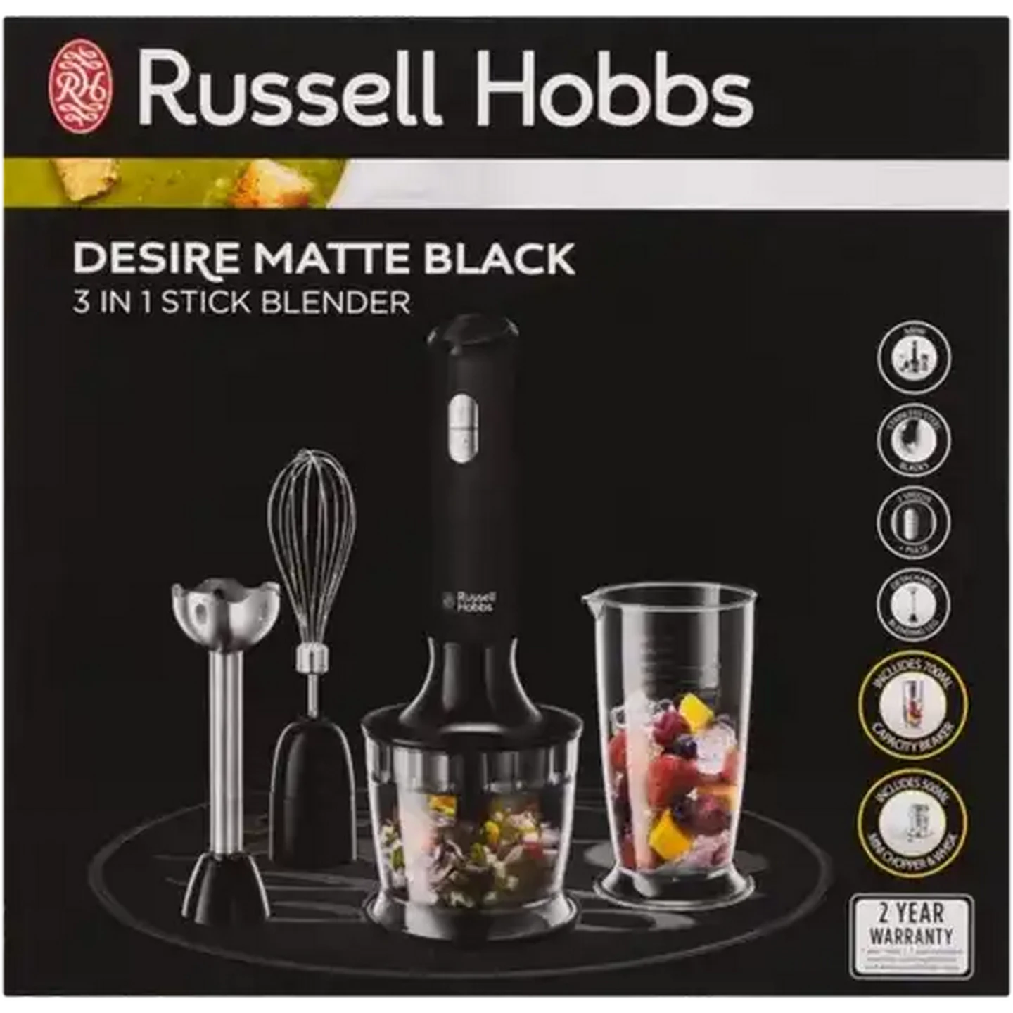 Checkers Sixty60 | Russell Hobbs Desire Matt Black 3-in-1 Stick