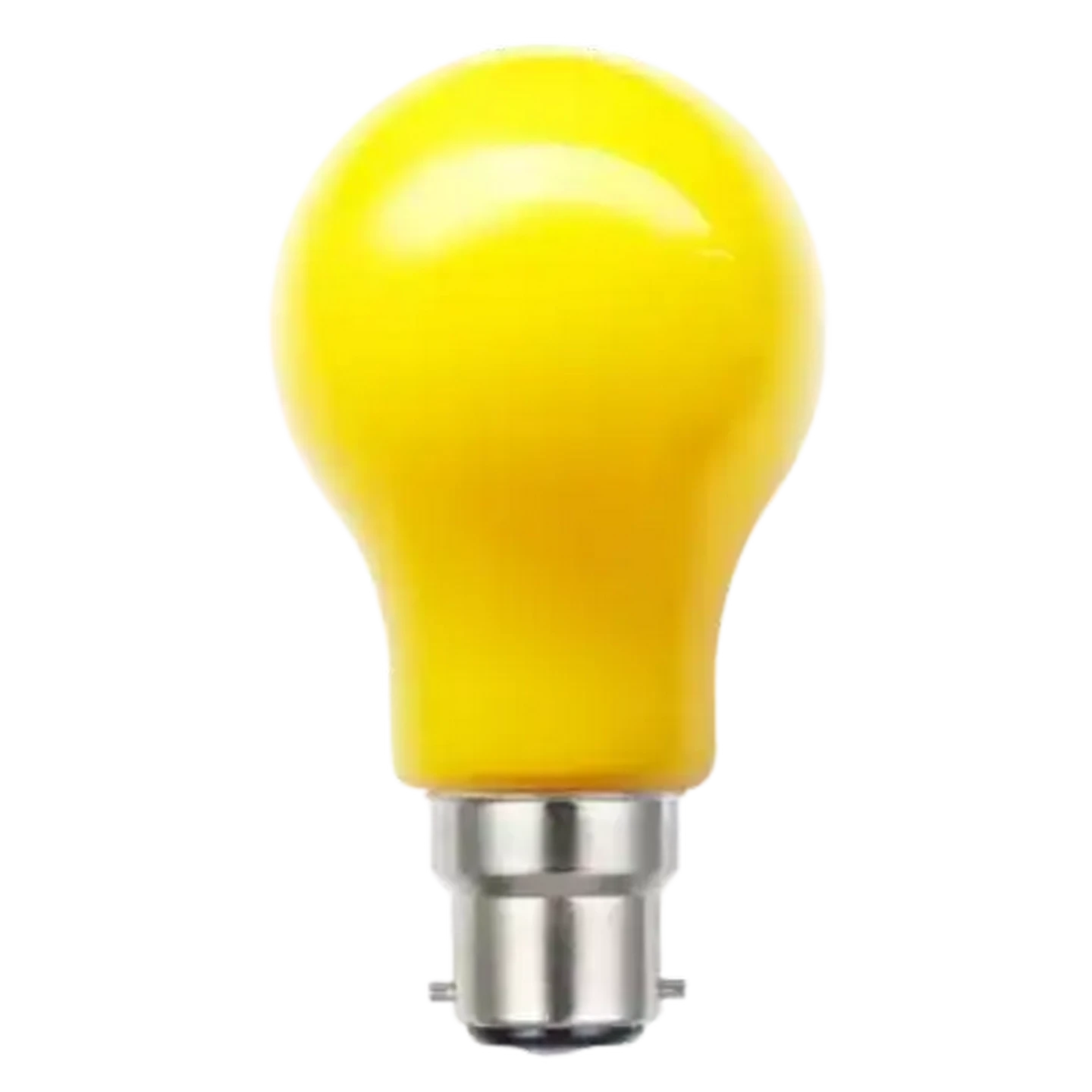 Image of Lumaglo Yellow B22 LED Bayonet Globe 4W