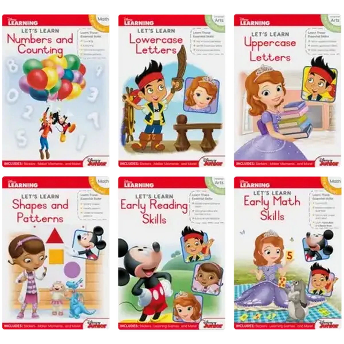 Shoprite ZA | Disney Let's Learn Educational Activity Book 80 Page