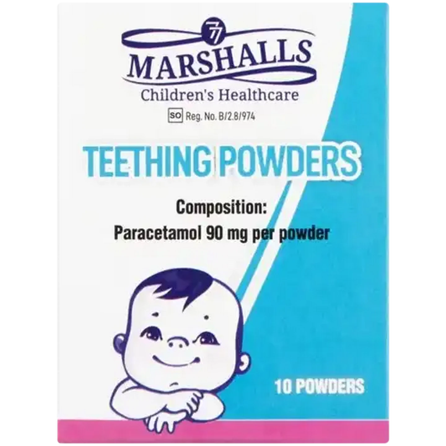 Image of Marshalls Teething Powders 10 Pack