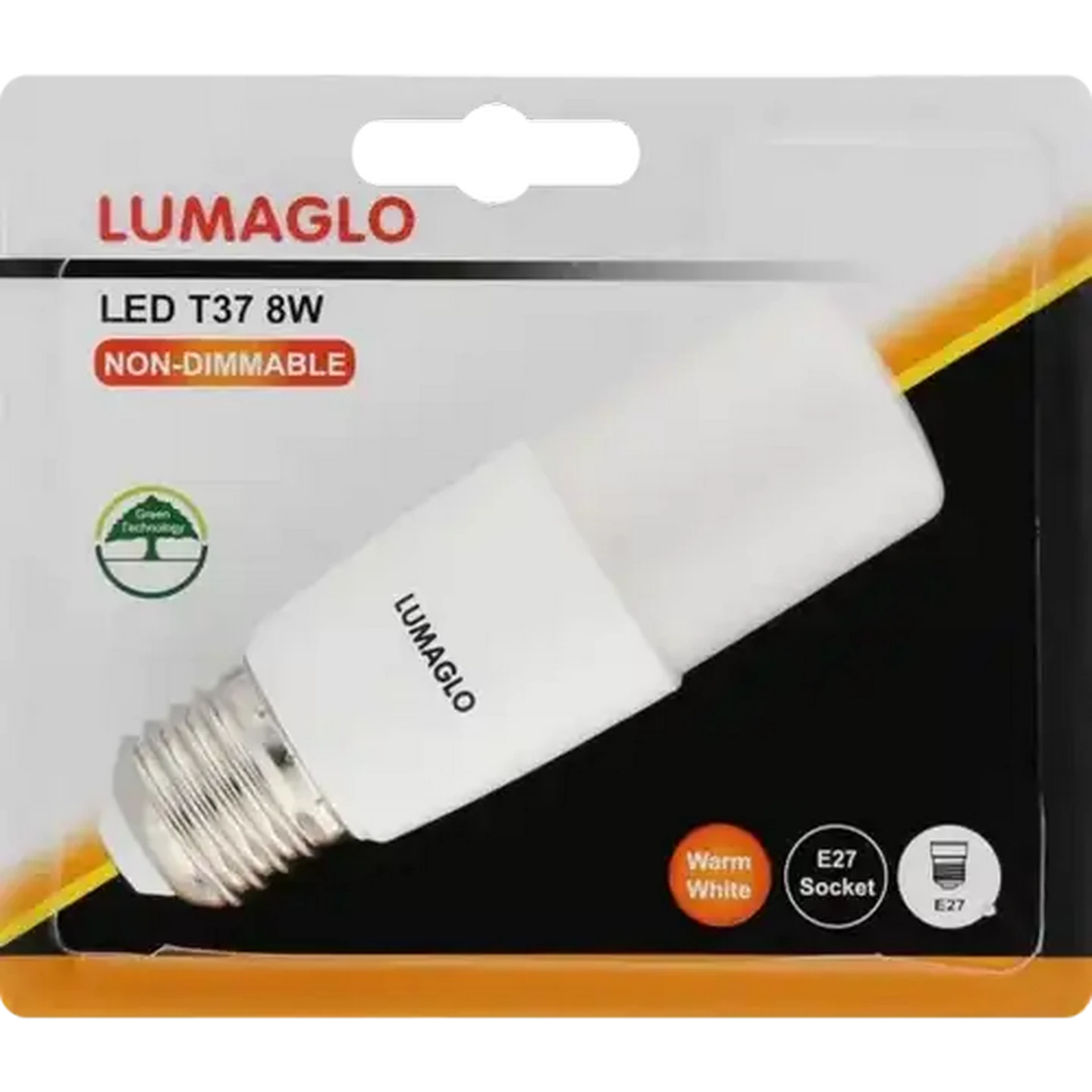 Image of Lumaglo Warm White LED Stick Screw-in Globe 8W