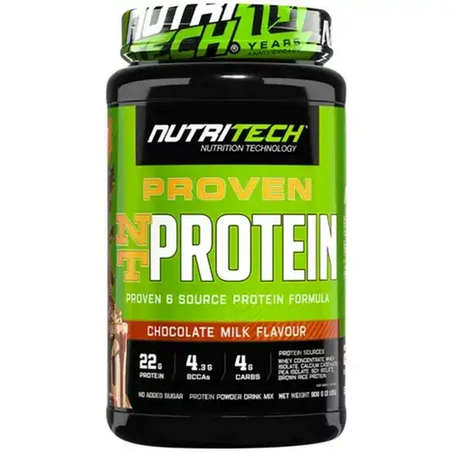 Image of NutriTech Chocolate Milk Flavoured Proven NT Protein Powder 908g
