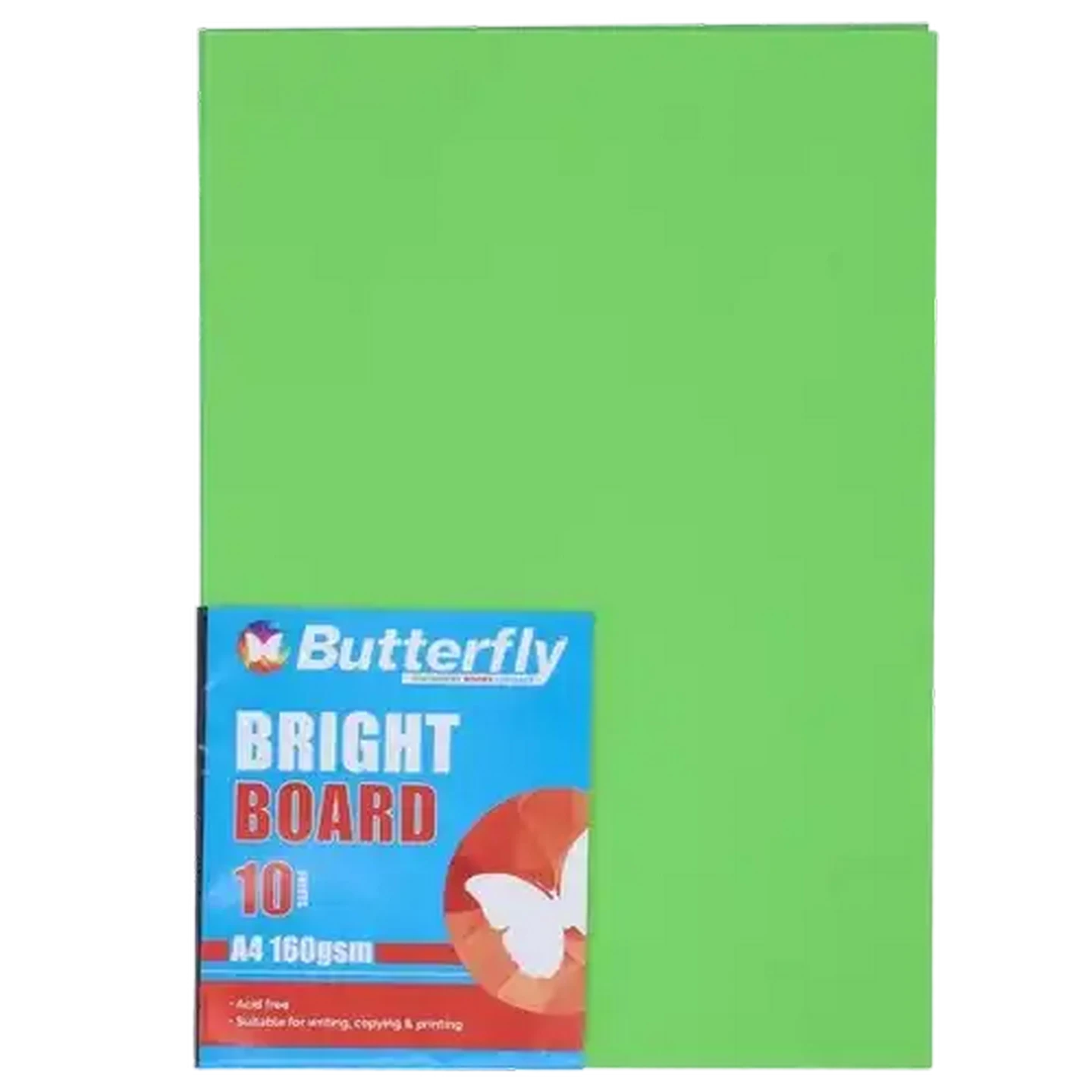 Image of Butterfly A4 Bright Project Boards 10-Pack