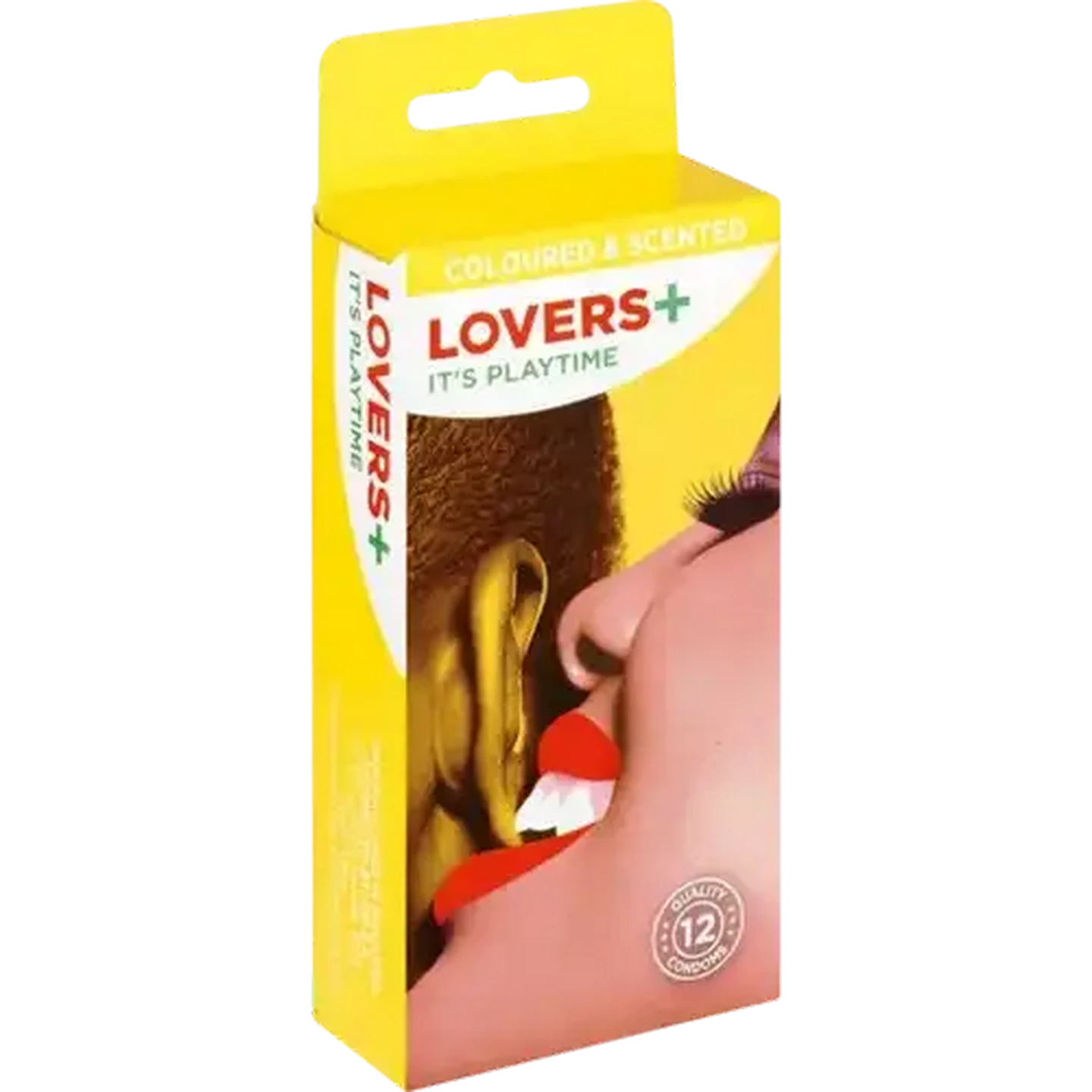 Image of Lovers Plus Colour & Scented Condoms 12 Pack