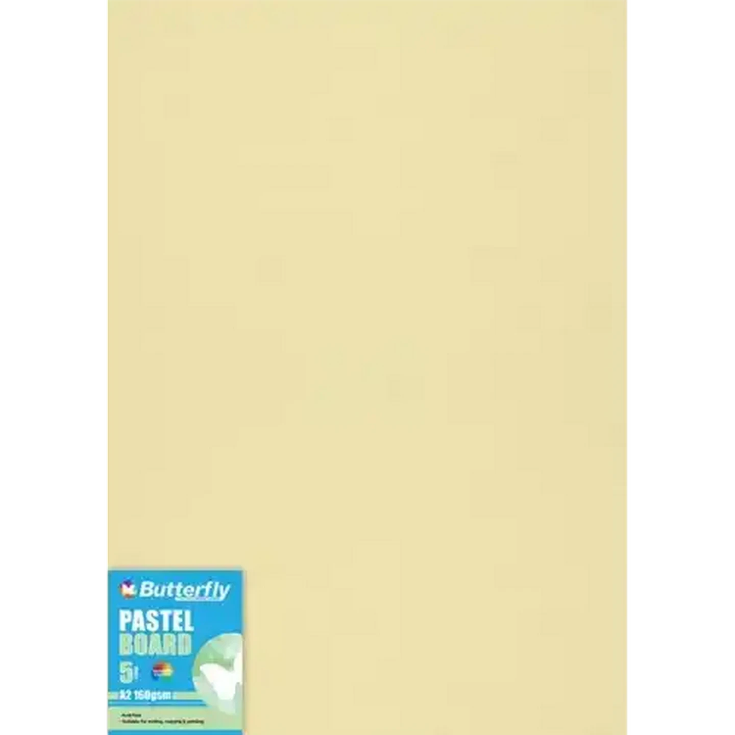 Image of Butterfly A2 Pastel Buff Boards 5-Pack