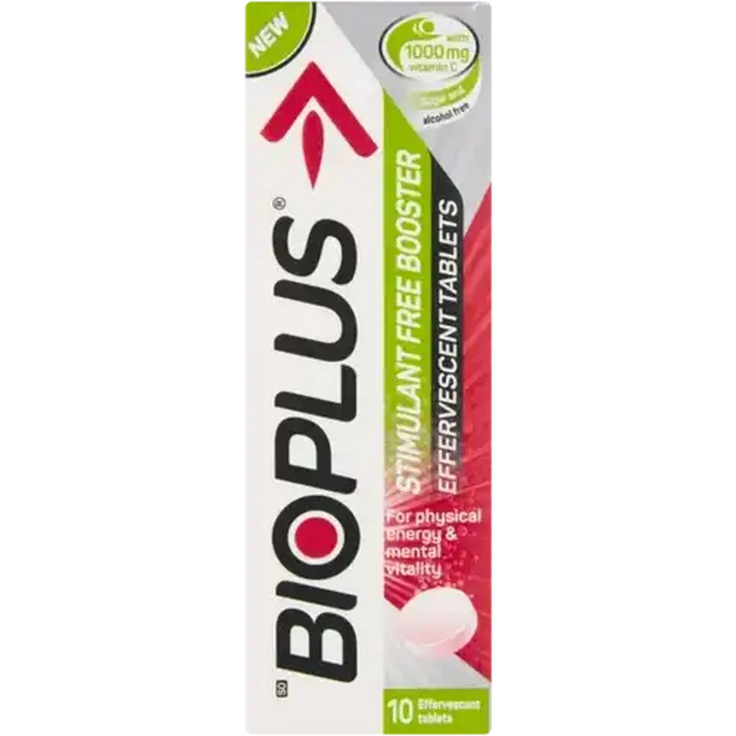 Image of Bioplus Energy & Mental Vitality Effervescent Tablets 10 Pack