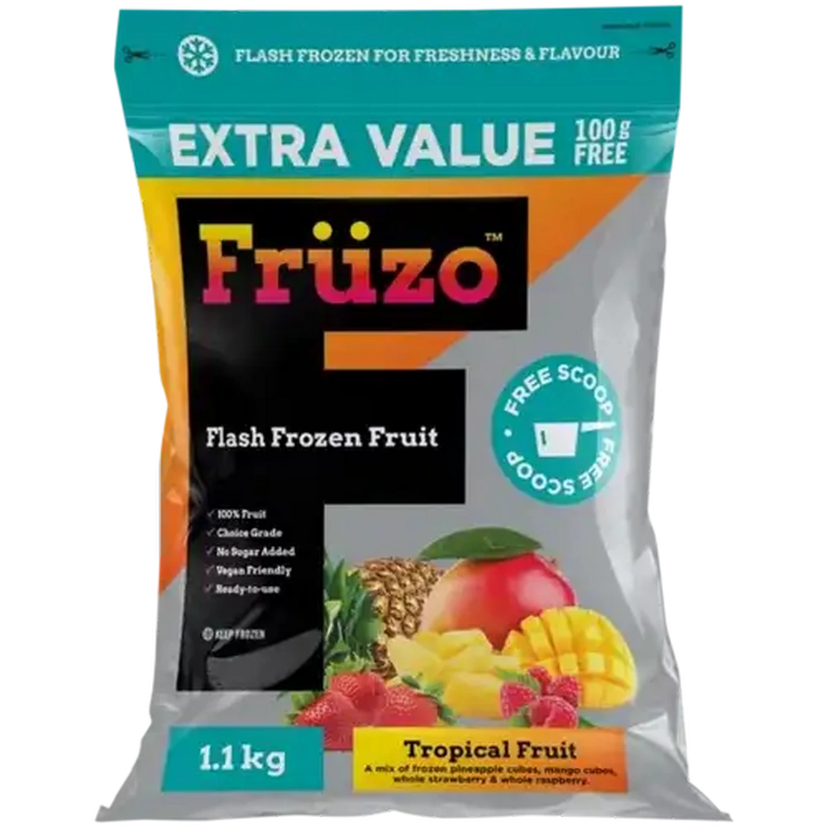 Checkers Sixty60 | Früzo Frozen Tropical Fruit 1.1kg