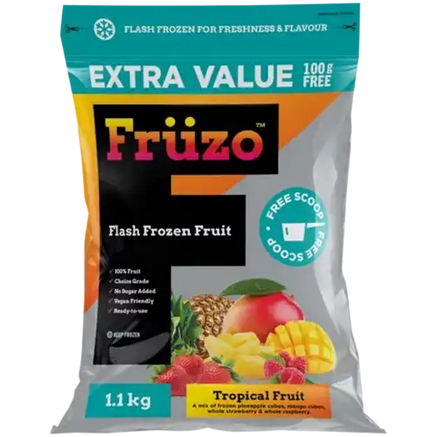Checkers Sixty60 | Früzo Frozen Tropical Fruit 1.1kg