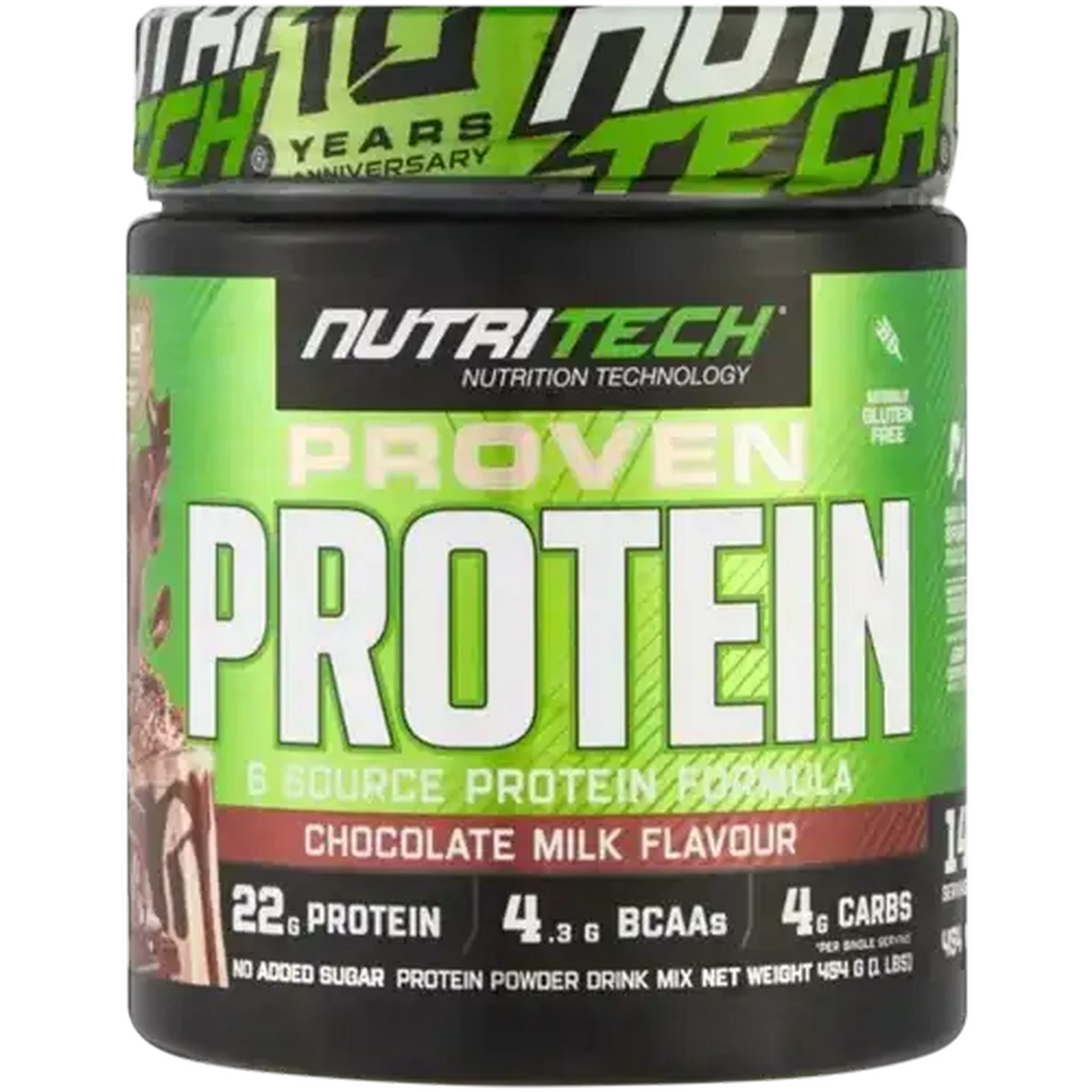 Image of NutriTech Chocolate Milk Flavour Proven Protein Powder Formula 454g