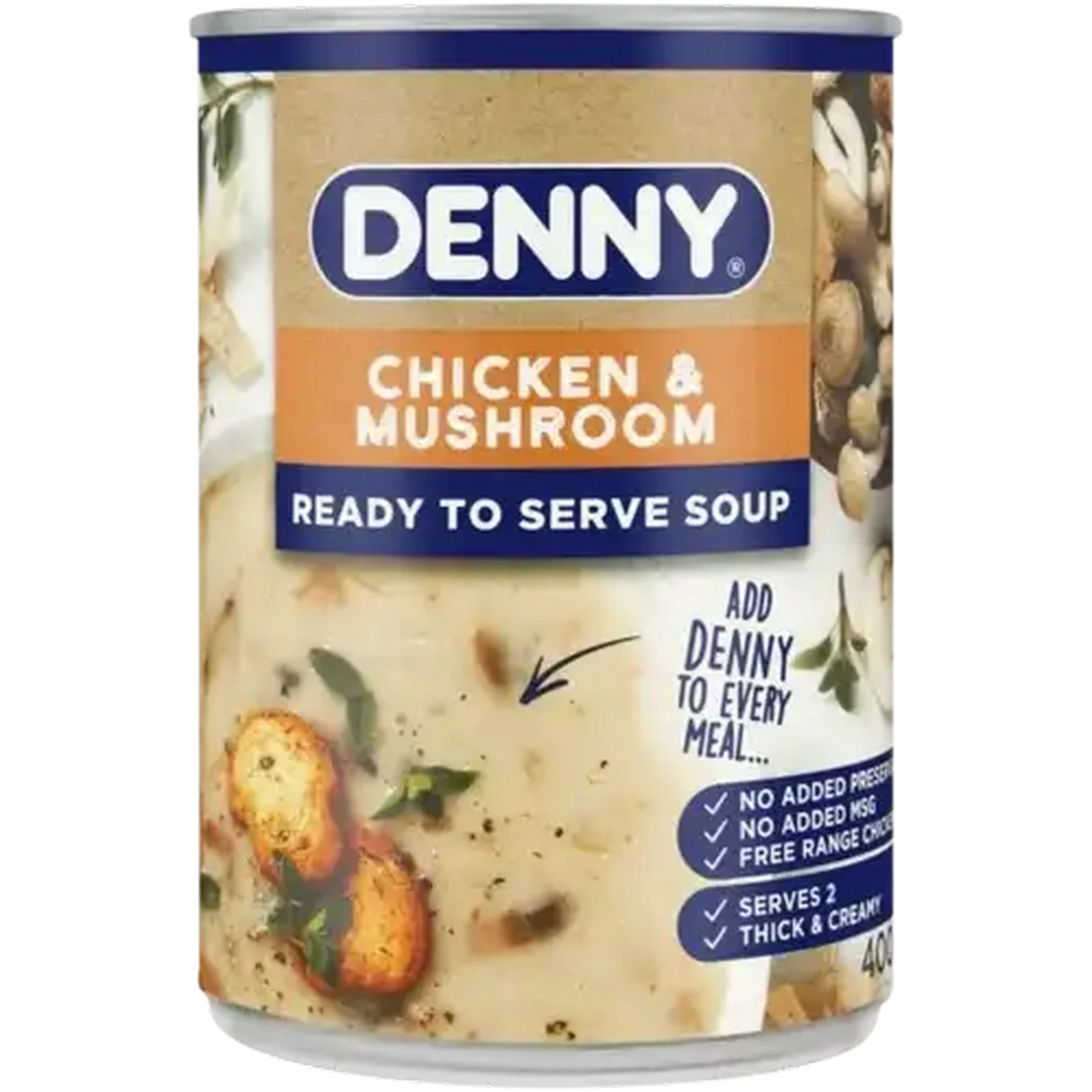 Checkers Sixty60 | DENNY Chicken & Mushroom Ready To Serve Soup 400g