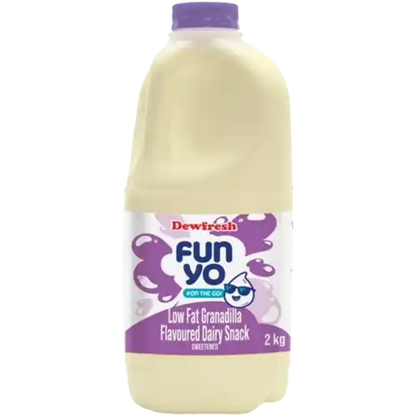 Image of Dewfresh FunYo Granadilla Flavoured Low Fat Dairy Snack 2kg