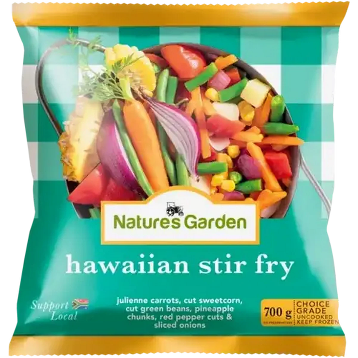 Checkers Sixty60 | Nature's Garden Frozen Hawaiian Stir Fry 700g