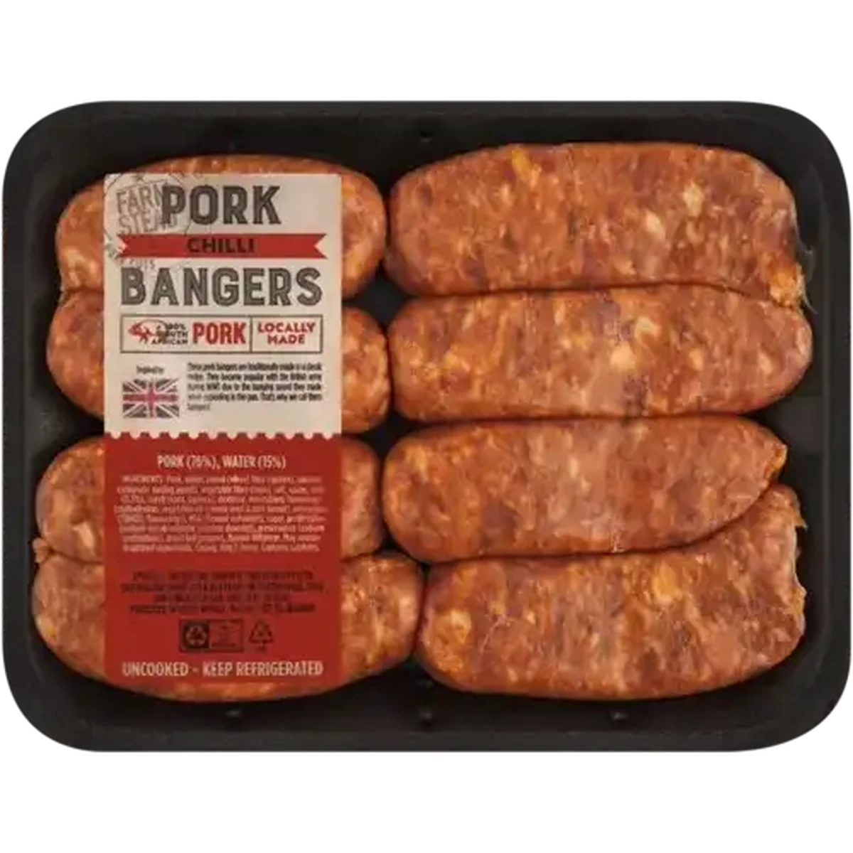 Shoprite ZA | Farmstead Chilli Pork Bangers Per kg