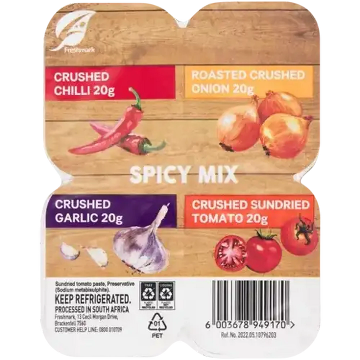Image of Spicy Mix 4 x 20g