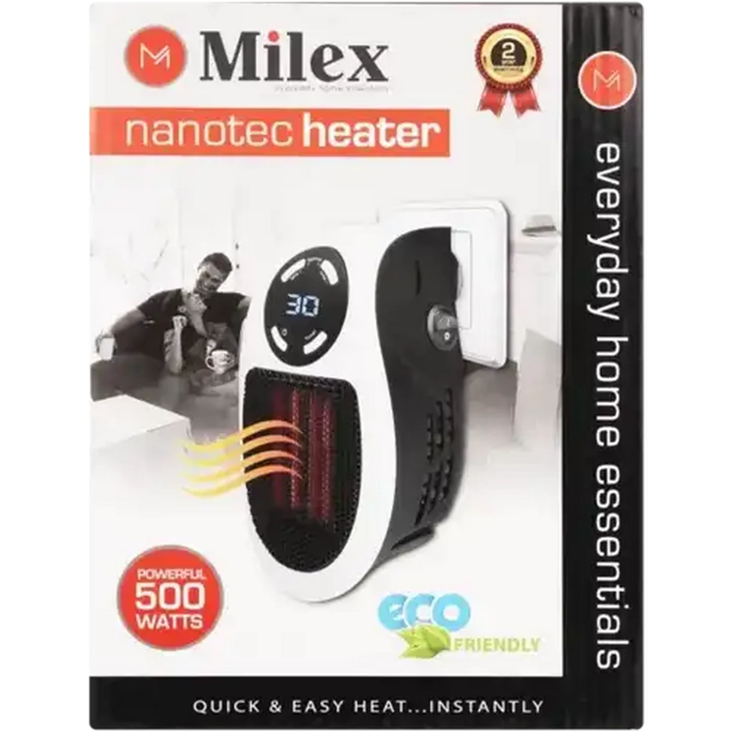 Checkers Sixty60 | Milex Nanotec Fan Heater 500W