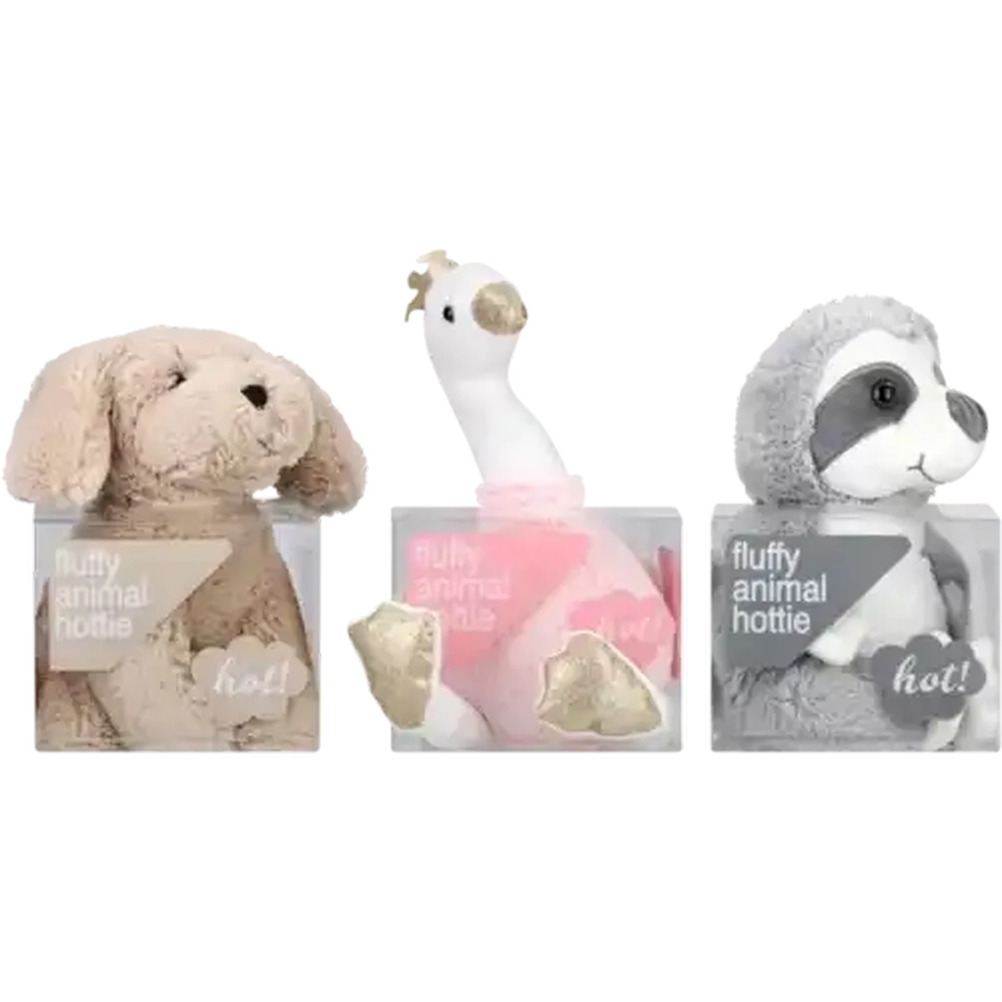 Image of Fluffy Animal Microwave Warmer (Type May Vary)